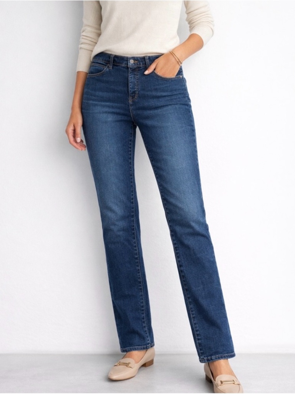 Talbots Light Blue Denim Jeans - Women's